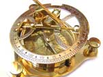 Zegar słoneczny przenośny z kompasem