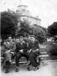 Siedlce 1954 r - Franciszek Mastalerczuk, Henryk Komorowski, Kazimierz Sabak.